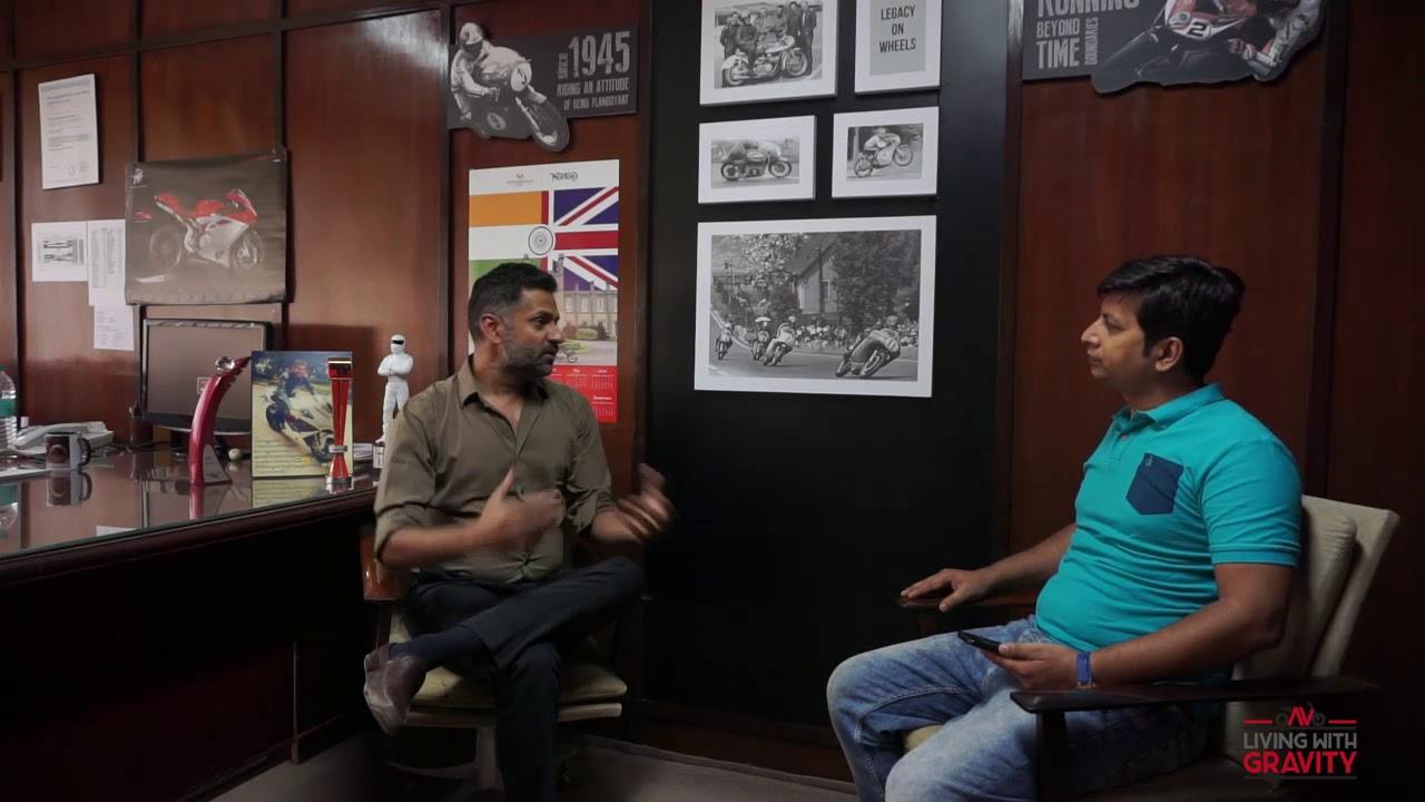 Chat with Mr.Ajinkya Firodia MD, Kinetic Motoroyale