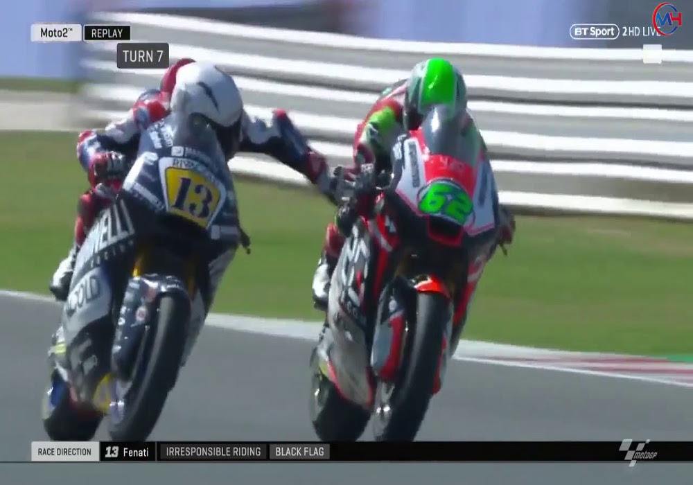 Moto 2 : Romano Fenati fired by M V Agusta and Forward Racing Romano Fenati fired by M v Agusta