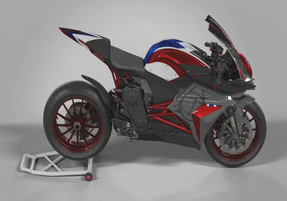 KVAN, Thai company is coming up with electric bike KVN SCR800 Proto