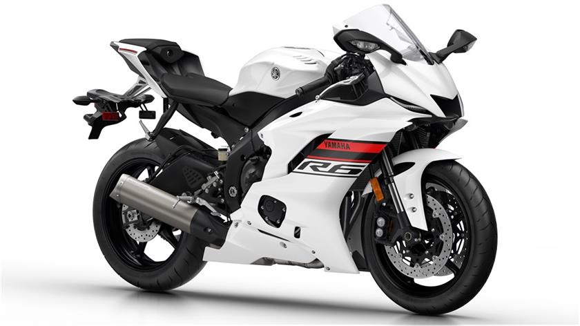 Yamaha R6 Intensity White