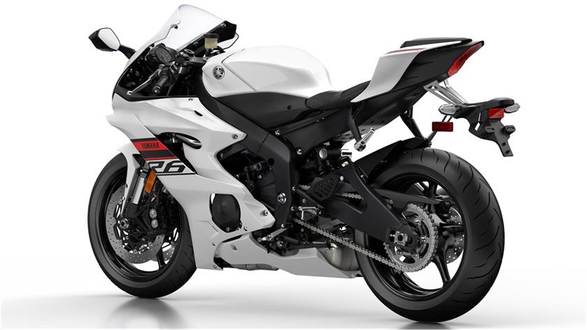Yamaha R6 White