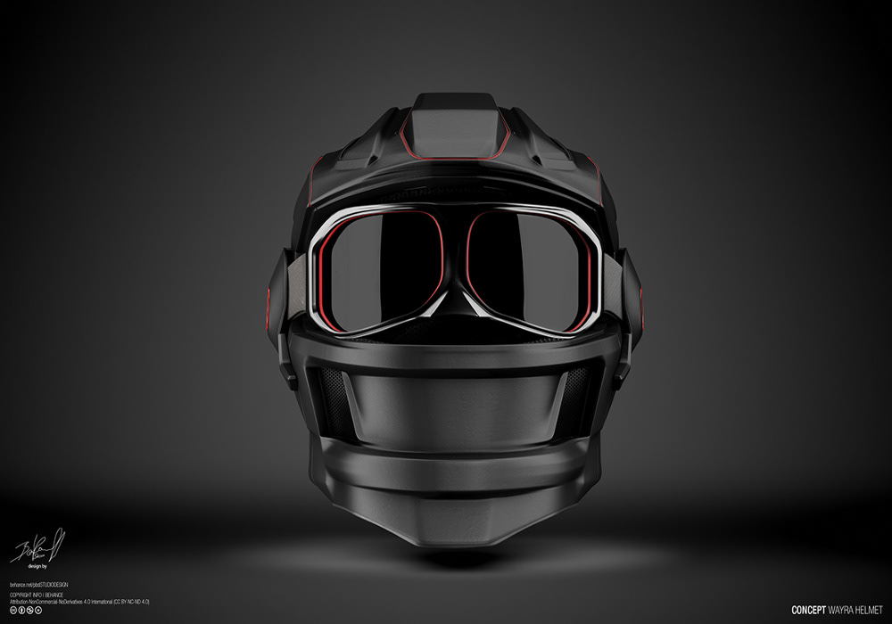 News : Concept Helmet from Pablo Baranoff Dorn