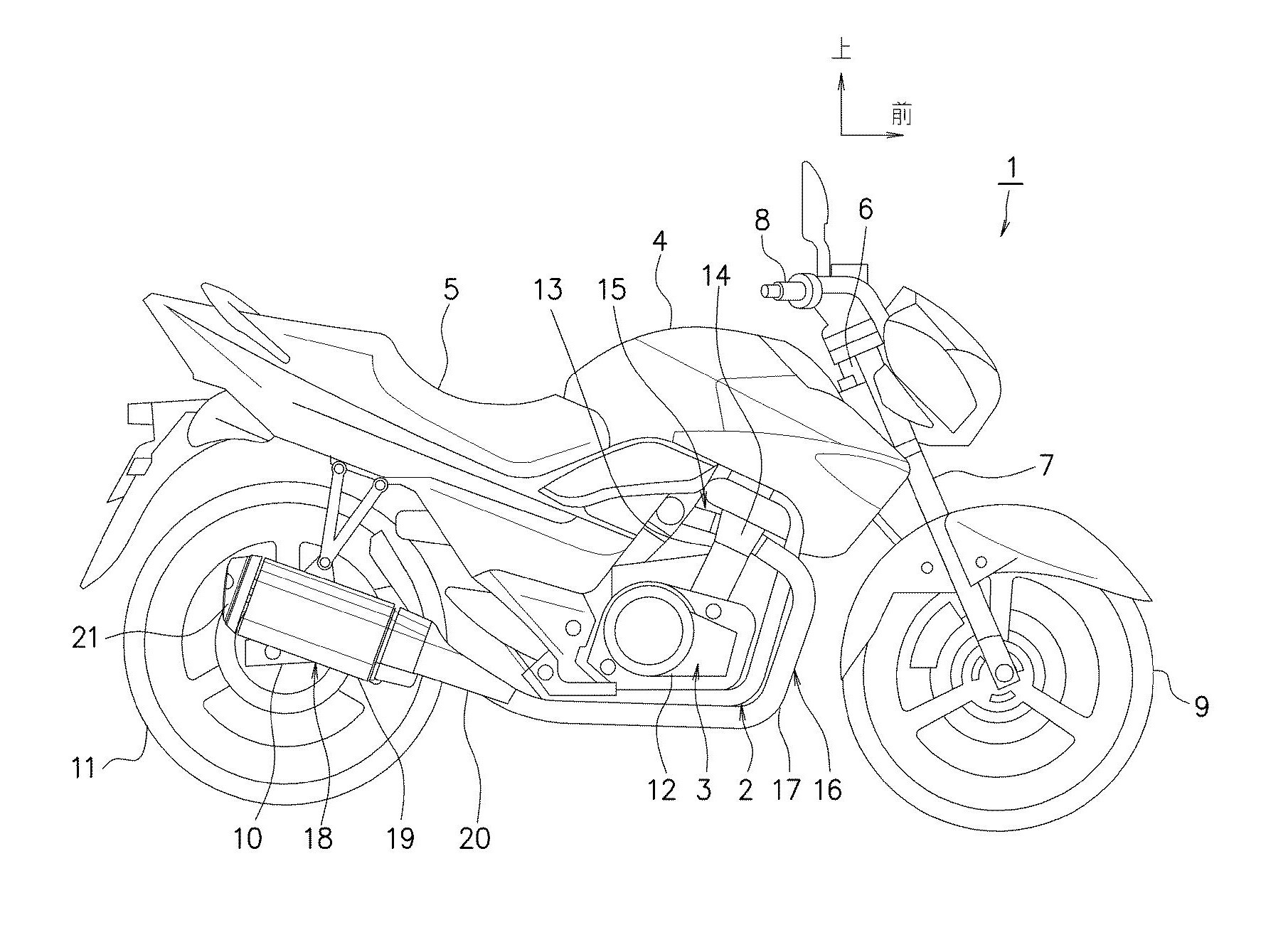 News : Suzuki’s patent for GSX-S250 exhaust