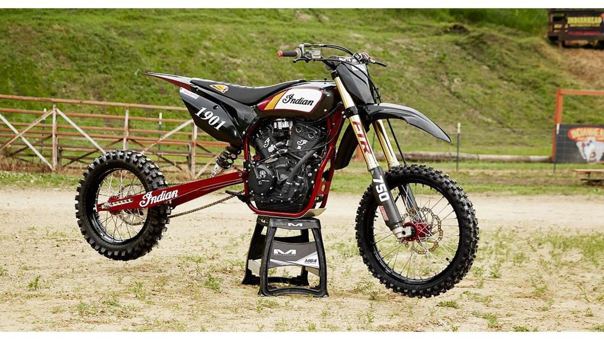 Indian enters American hill climb championship by building the FTR750