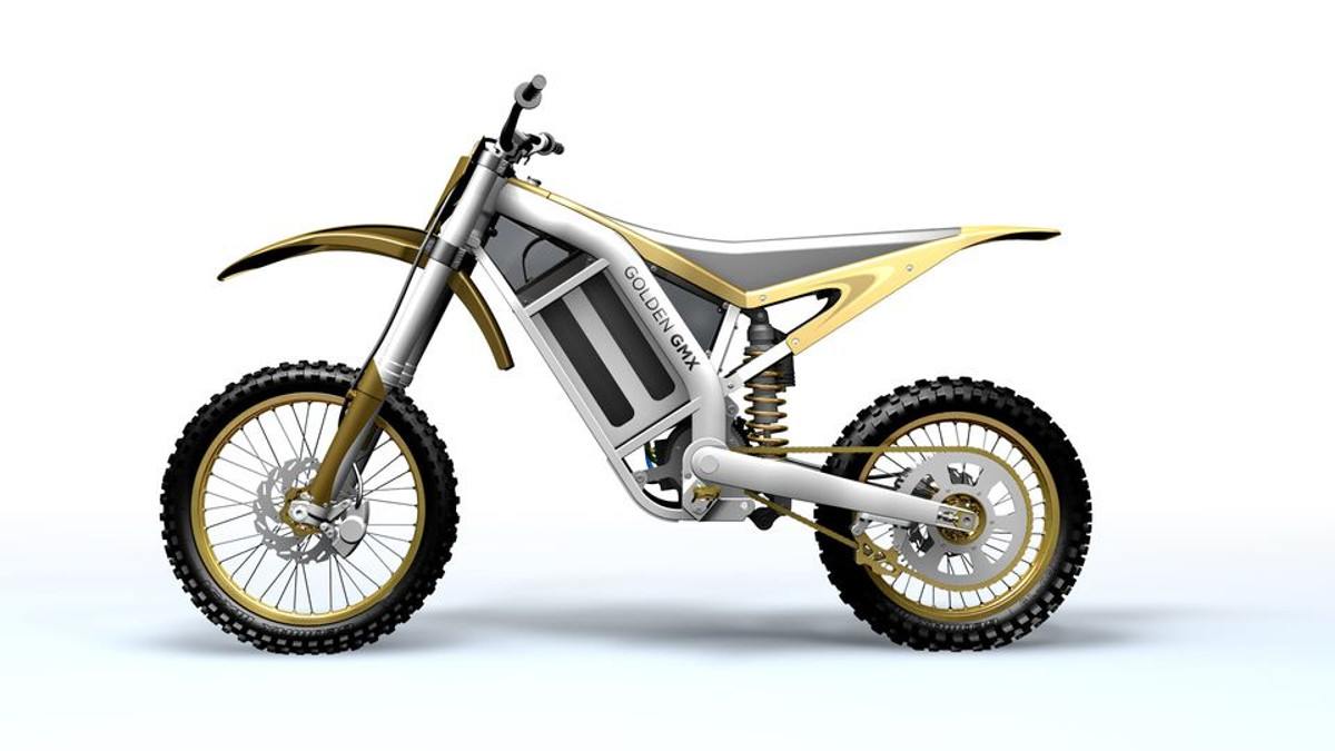 Golden GMX electric supermoto by Daren Crigler