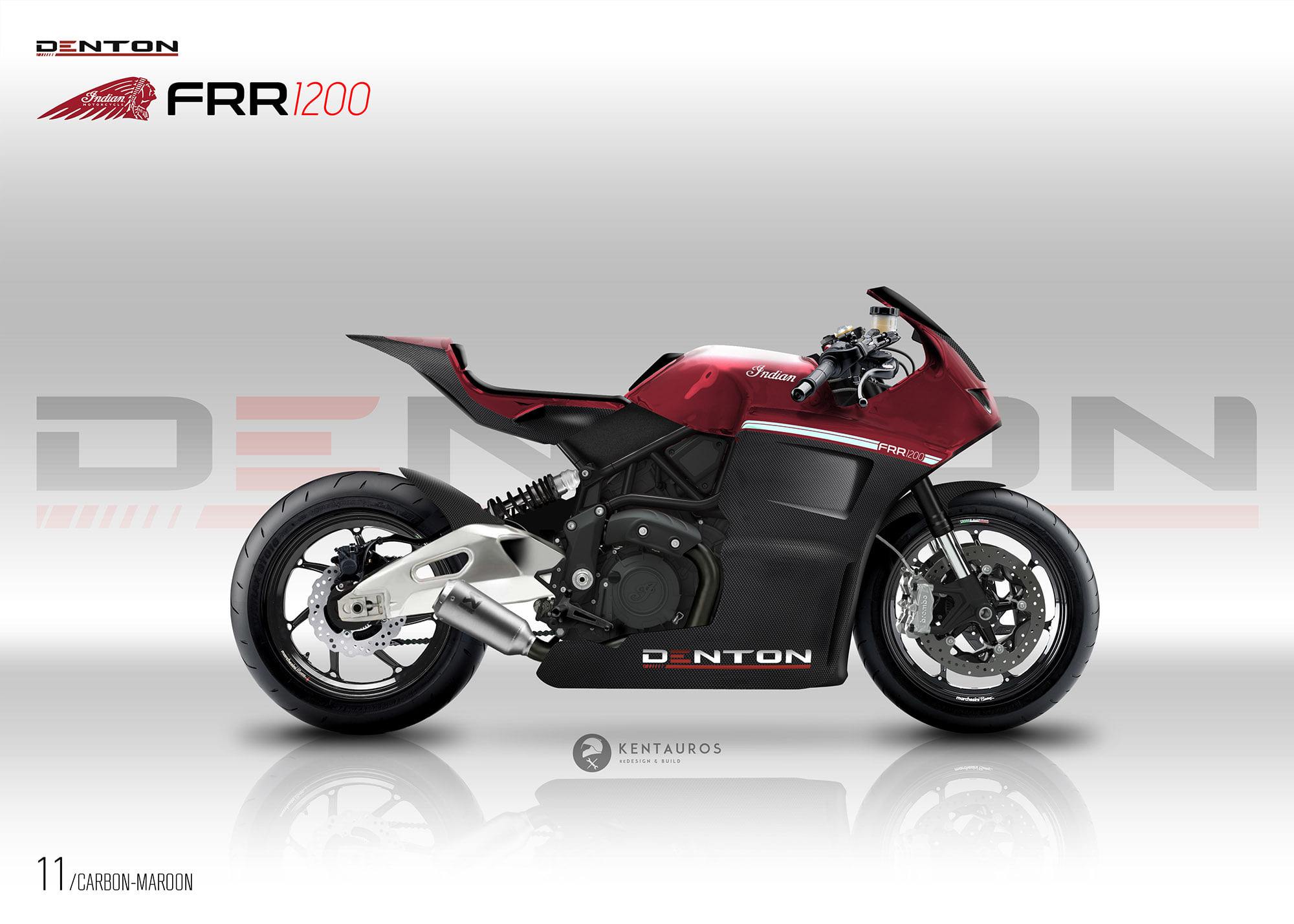 Denton-Kentauros-Design-Carbon-Black-Maroon