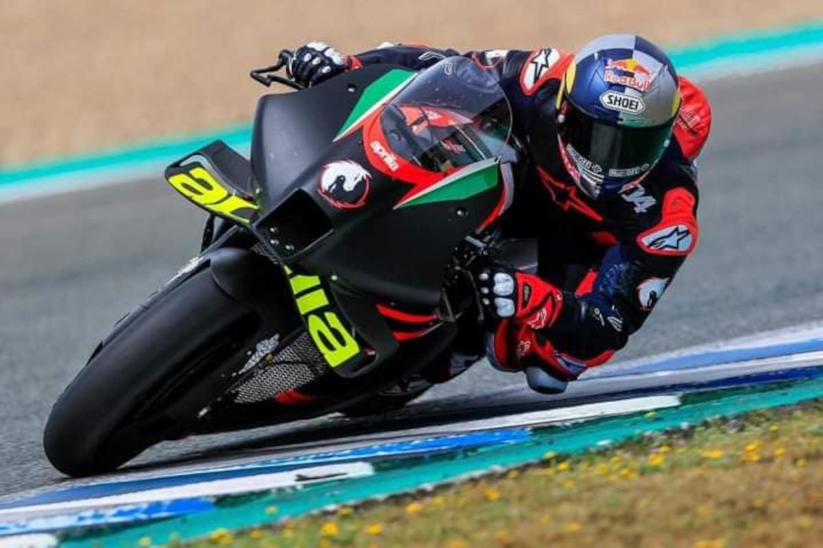 Andrea Dovizioso fires his shots from Aprilia RS-GP 2021 Cover-Dovi-Aprilia-1