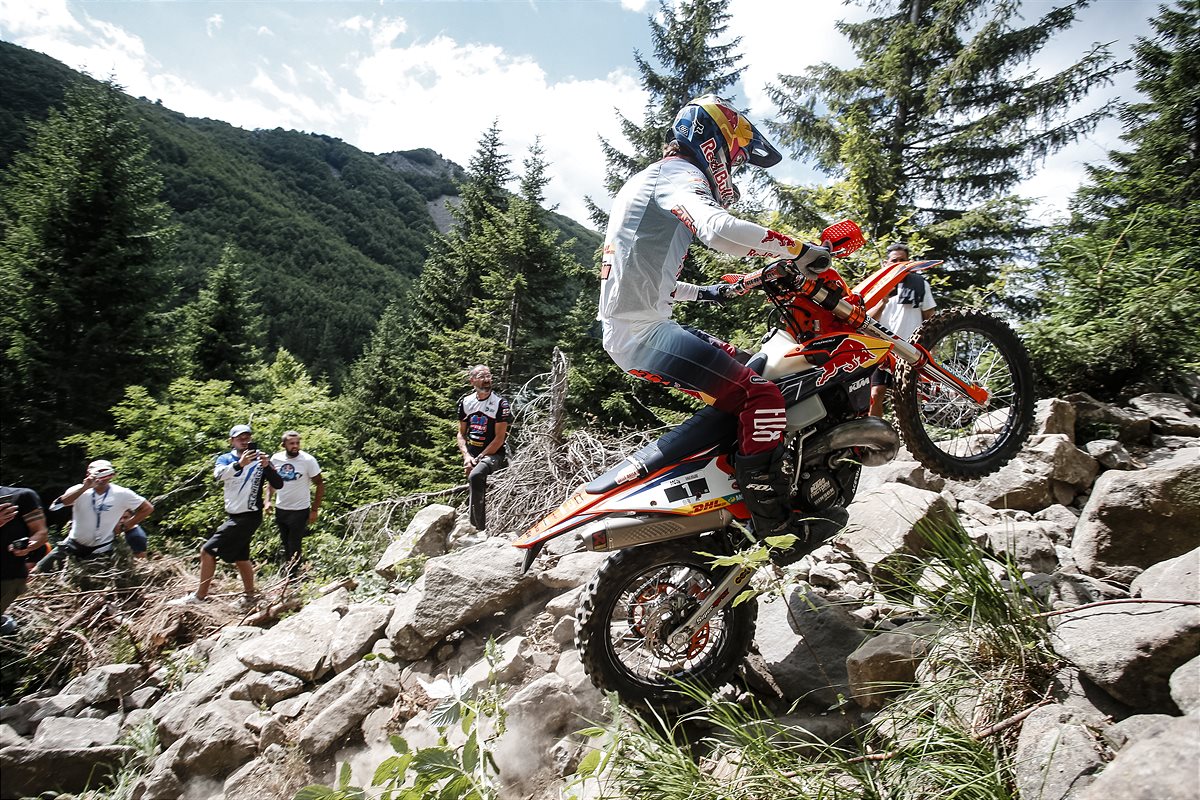 Manuel Lettenbichler stands runner up in 2021 Abestone Hard Enduro Manuel Lettenbichler - Red Bull KTM Factory Racing - Abestone Hard Enduro (2)