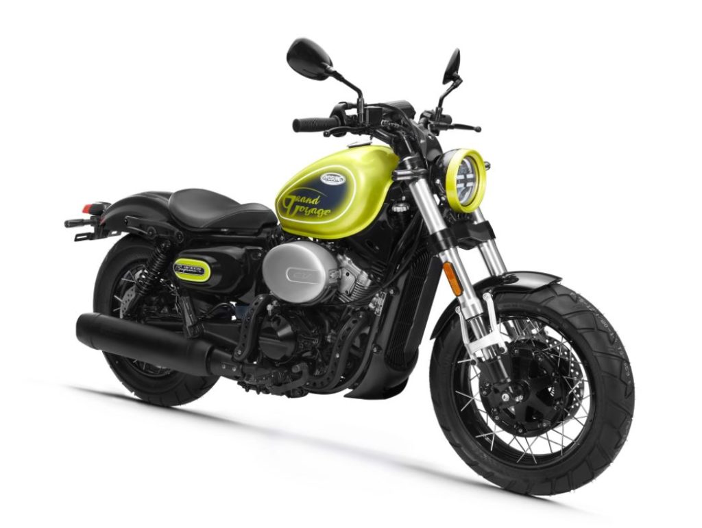 Hyosung-GV300SA-Magic-Yellow