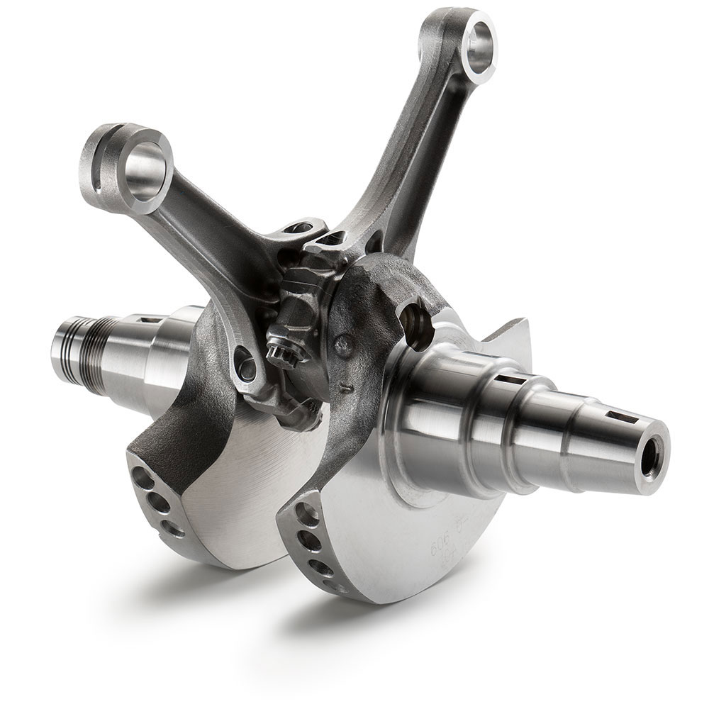 Crankshaft with low weight