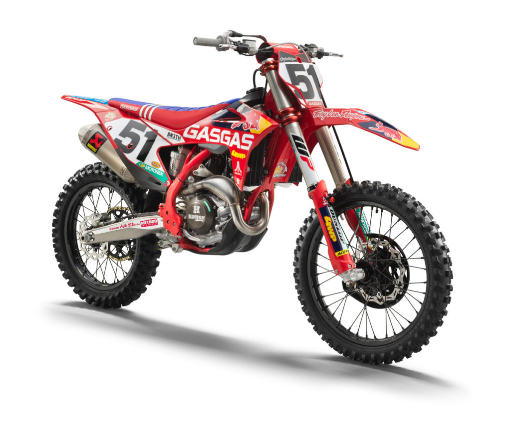 GASGAS MC 450F Troy Lee Designs Motocross Bike (2)