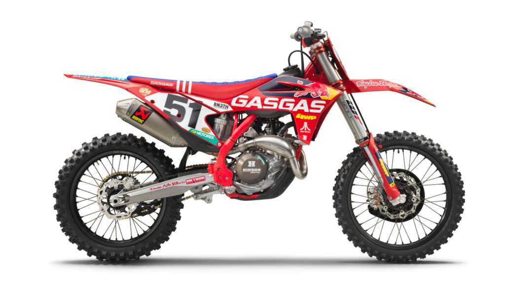 GASGAS MC 450F Troy Lee Designs Motocross Bike (2)