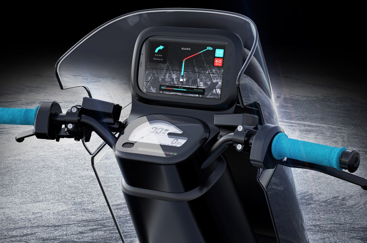 Barq-Rena-Max-electric-scooter-last-mile-delivery