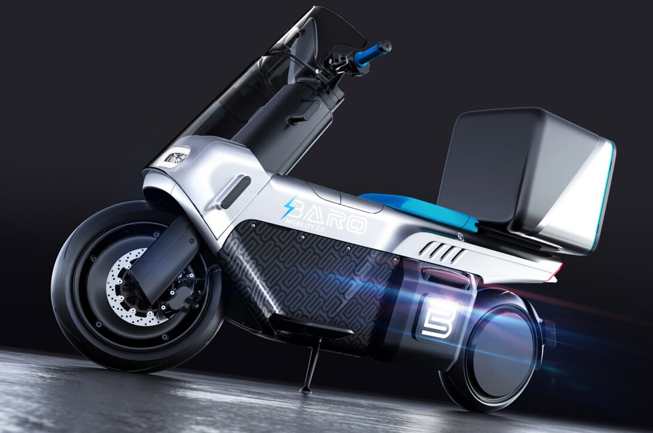 Barq-Rena-Max-electric-scooter-last-mile-delivery