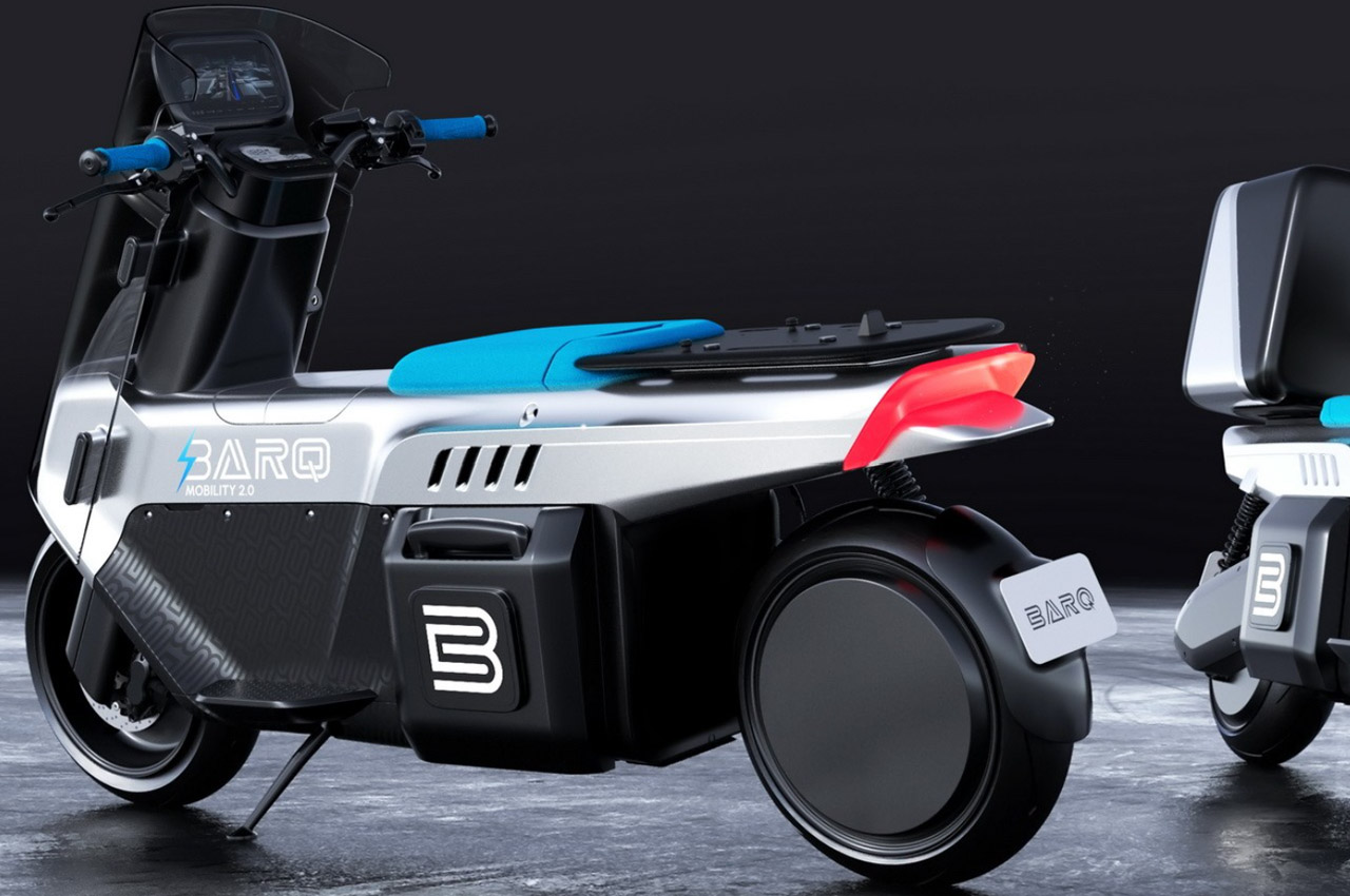 Barq-Rena-Max-electric-scooter-last-mile-delivery