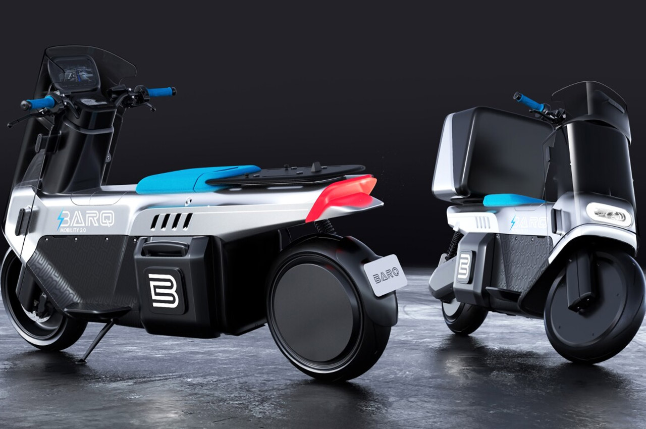 Barq-Rena-Max-electric-scooter-last-mile-delivery