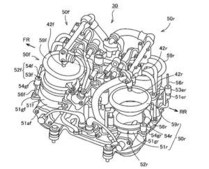 Honda V4 Patent