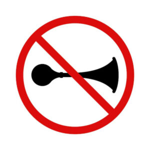 no-horn-road-sign-isolated-white-background-crossed-o