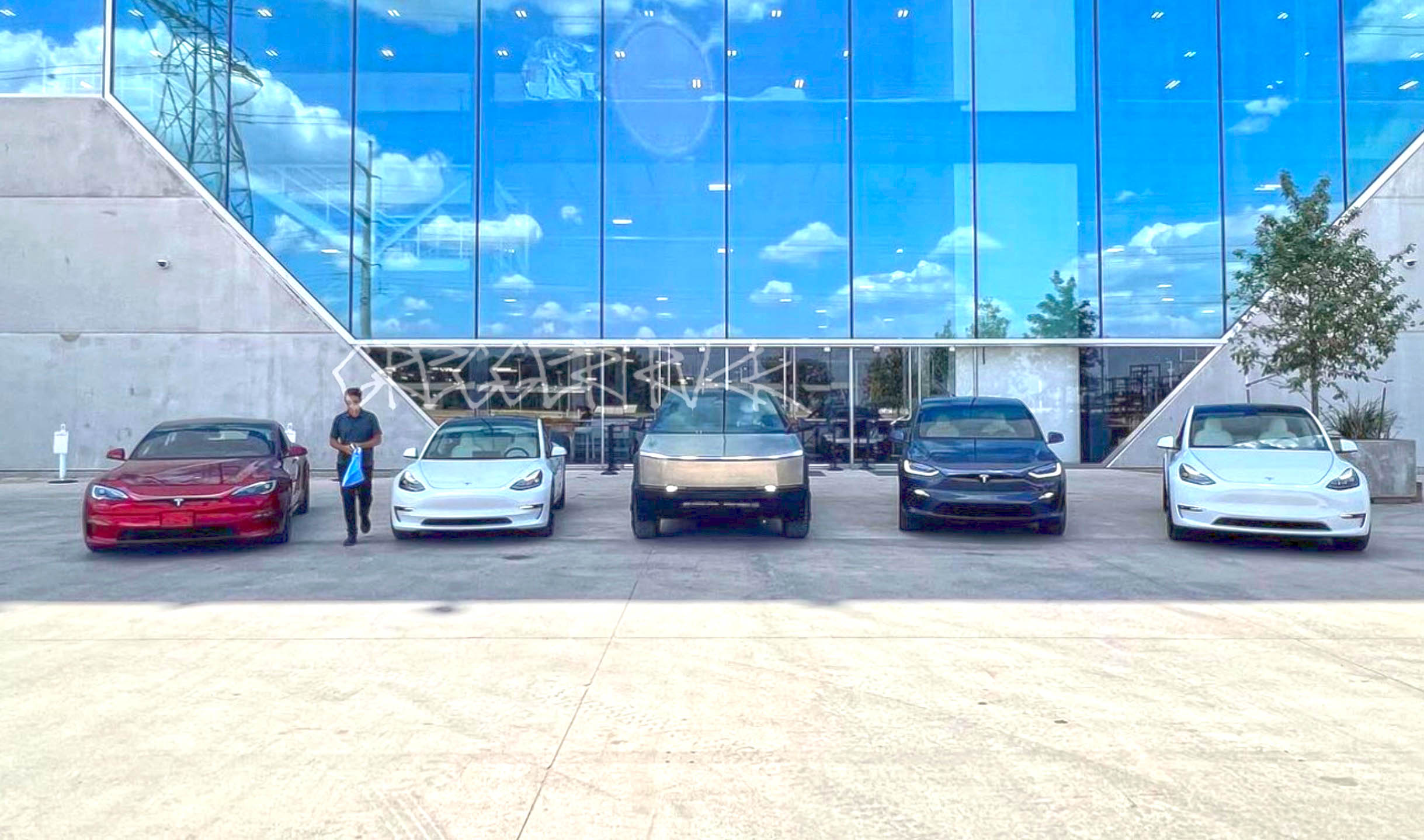 Tesla Cybertruck: The Pros and Cons of Its Size cybertruck against model x mode y model 3 model s