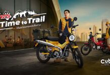 2023 Honda CT125: New Color, New Adventures 2023-honda-ct125-yellow-sunglow-poster-thailand