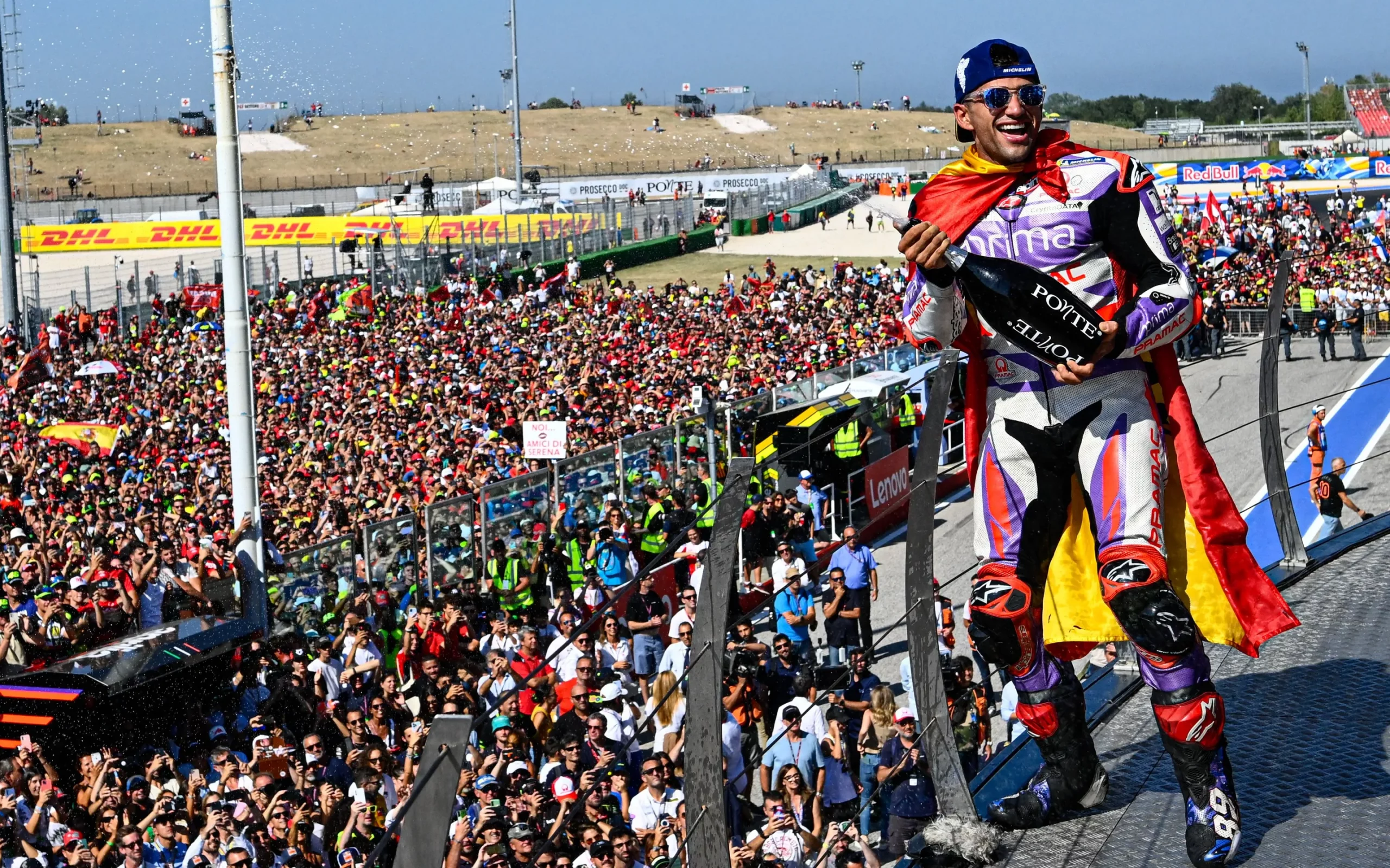 A New Benchmark: Misano’s Unprecedented Crowd in MotoGP 2023 Jorge-Martin-Misano-Sunday-Misano-Crowd