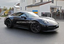 2025 Porsche 911 Carrera Facelift Spy Shots Reveal Bigger Engine, Hybrid Option, and Revised Dash Design 2025 Porsche 911 Carrera facelift-spy-shots-2.