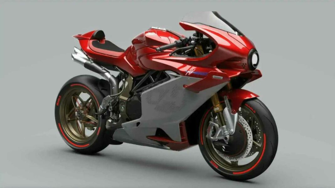 MV Agusta unveils the new Superveloce 1000 Serie Oro at EICMA 2023