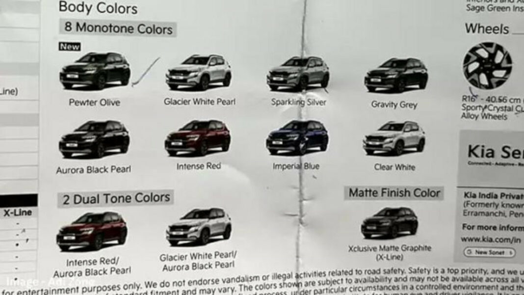 The New Kia Sonet Facelift: Redefining Aesthetics in the Indian Automotive Market