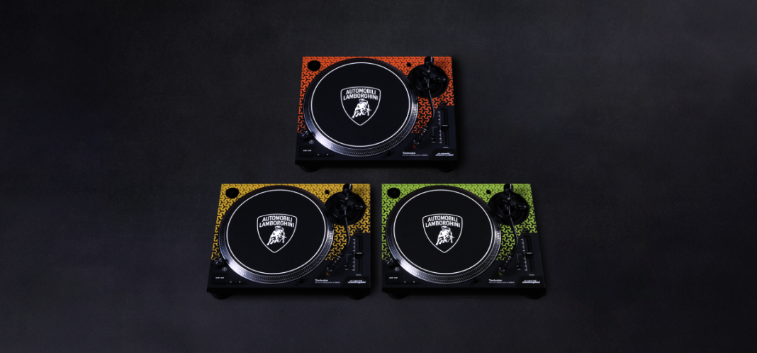 Revolutionizing New DJ Turntables The Technics for Automobili Lamborghini SL-